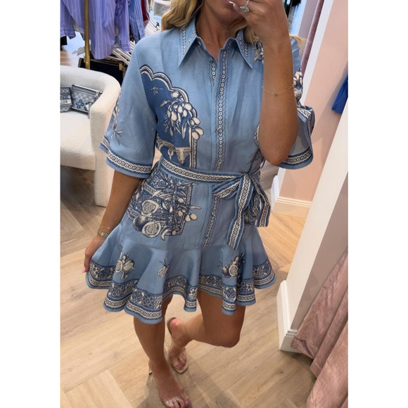 Alemais villa romantica mini dress - Picture 7 of 12